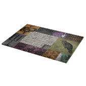 ハロウィンゴシック中世不気味薬品芸術 カッティングボード (角)