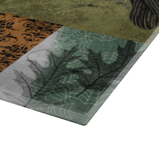 ハロウィンゴシック中世不気味薬品芸術 カッティングボード (角)