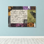 ハロウィンゴシック中世不気味薬品芸術 キャンバスプリント (インサイチュ (ウッドフロア))