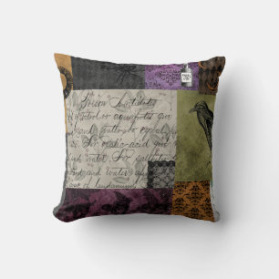 ハロウィンゴシック中世不気味薬品芸術 クッション