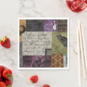 ハロウィンゴシック中世不気味薬品芸術 スタンダードランチョンナプキン (インサイチュ)