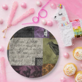 ハロウィンゴシック中世不気味薬品芸術 ペーパープレート (パーティー)