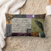 ハロウィンゴシック中世不気味薬品芸術 ランバークッション (ブランケット)