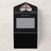 ハロウィンゴシック結婚ズ オールインワン招待状 (外側)