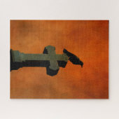 ハロウィンゴシック風カラス ジグソーパズル (横)