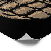 ハロウィンゴリラ胸コスチュームかわいいモンキーマッスル ポスター (角)