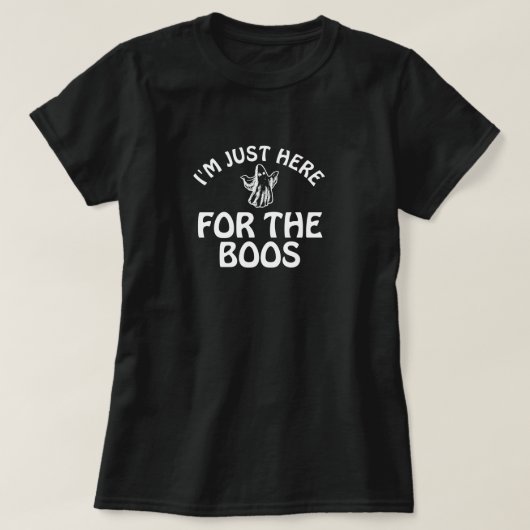 ハロウィンゴーストベーシックTシャツ Tシャツ (デザイン正面)