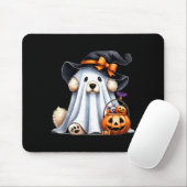 ハロウィンゴースト犬 マウスパッド (マウス)