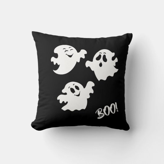 ハロウィンゴースト クッション (正面)