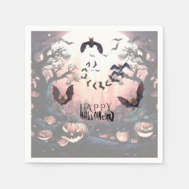 ハロウィンゴーバティ スタンダードカクテルナプキン