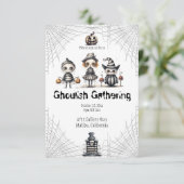 ハロウィンゴーリッシュギャザリング招待状 招待状 (スタンド正面)