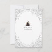 ハロウィンゴーリッシュギャザリング招待状 招待状 (裏面)