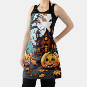 ハロウィンゴールデンオータムエプロン葉ズカボチャ エプロン (インサイチュ)