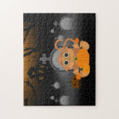 ハロウィンサル ジグソーパズル (縦)