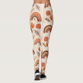 ハロウィンサンクスギビングカボチャレギンス レギンス (裏面)