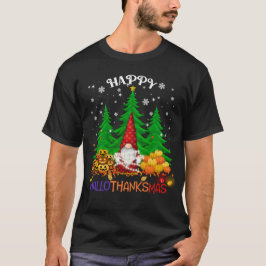ハロウィンサンクスギビングクリスマス格言 Tシャツ
