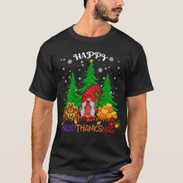 ハロウィンサンクスギビングクリスマス格言 Tシャツ