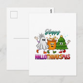 ハロウィンサンクス마스 ポストカード (正面/裏面)