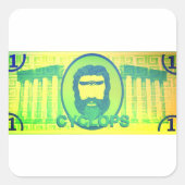 ハロウィンシクロプスドル スクエアシール (正面)