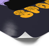 ハロウィンシャツ |黒猫シャツ |猫好き ポスター (コーナー)