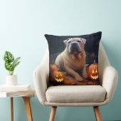 ハロウィンシャールペイとカボチャ怖い クッション (椅子)