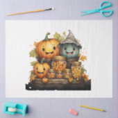 ハロウィンシリーズのデザイン14 その2 薄葉紙 (クラフト)