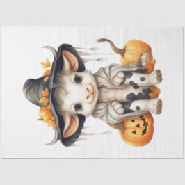 ハロウィンシリーズの赤ちゃん牛のデザイン2 薄葉紙