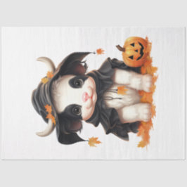 ハロウィンシリーズの赤ちゃん牛のデザイン5 薄葉紙