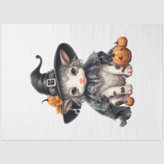 ハロウィンシリーズ ベビーカウ デザイン6 薄葉紙 (正面)