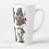 ハロウィンシリーズ_2デジタルアート カフェラテマグ (右)