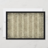 ハロウィンシルエット衣装パーティの招待状 招待状 (裏面)