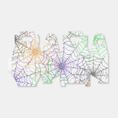 ハロウィンシンプルスパイダーのくもの巣模様 フェイバーボックス (折り畳みなし)