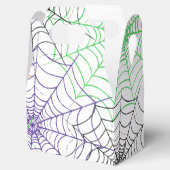 ハロウィンシンプルスパイダーのくもの巣模様 フェイバーボックス (オープン)