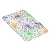 ハロウィンシンプルスパイダーのくもの巣模様 マグネット (右側)