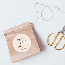 ハロウィンシール トリックオアトリート タイム ラウンドシール