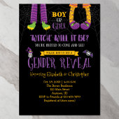 ハロウィンジェンダーが赤ちゃんシャワーを明かす 招待状