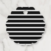 ハロウィンジェンダーのリビール、ブーまたはグール フェイバータグ (裏面)