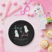 ハロウィンジェンダーの公開パーティー ペーパープレート (パーティー)