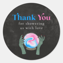 ハロウィンジェンダーの公開パーティー ラウンドシール