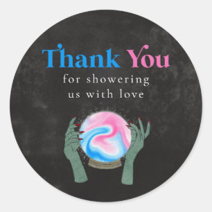 ハロウィンジェンダーの公開パーティー ラウンドシール