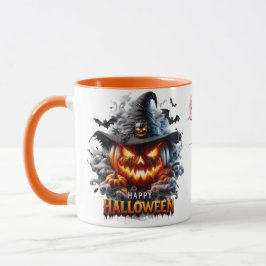 ハロウィンジャックオーランタンウィッチ - ハッピーハロウィン マグカップ