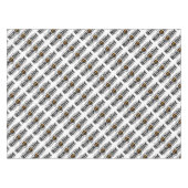 ハロウィンジャック・オランタンのトリックまたはトリートメント テーブルクロス (正面(横))