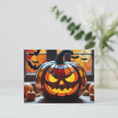ハロウィンジャック・オランタン シーズンポストカード (スタンド正面)