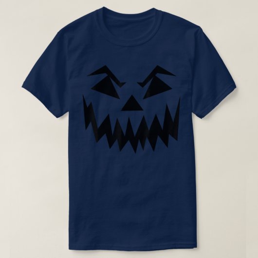 ハロウィンジャック・オランタンTシャツ Tシャツ (デザイン正面)