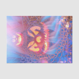 ハロウィンジャック – O – ランタンパンプキンキュートモダン秋 薄葉紙