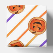 ハロウィンジャック – O – ランタンホワイトストライプ フェイバーボックス (上部)