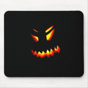 ハロウィンジャック – O – ランタン顔マウスパッド マウスパッド