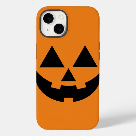 ハロウィンジャック – o' – ランタン顔iPhoneケース Case-Mate iPhoneケース (裏面)