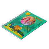 ハロウィンジャックO'ランタンウィザードファミリーの写真 ノートブック (左側)