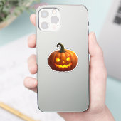 ハロウィンジャックO'ランタンステッカー シール (スマートフォン)